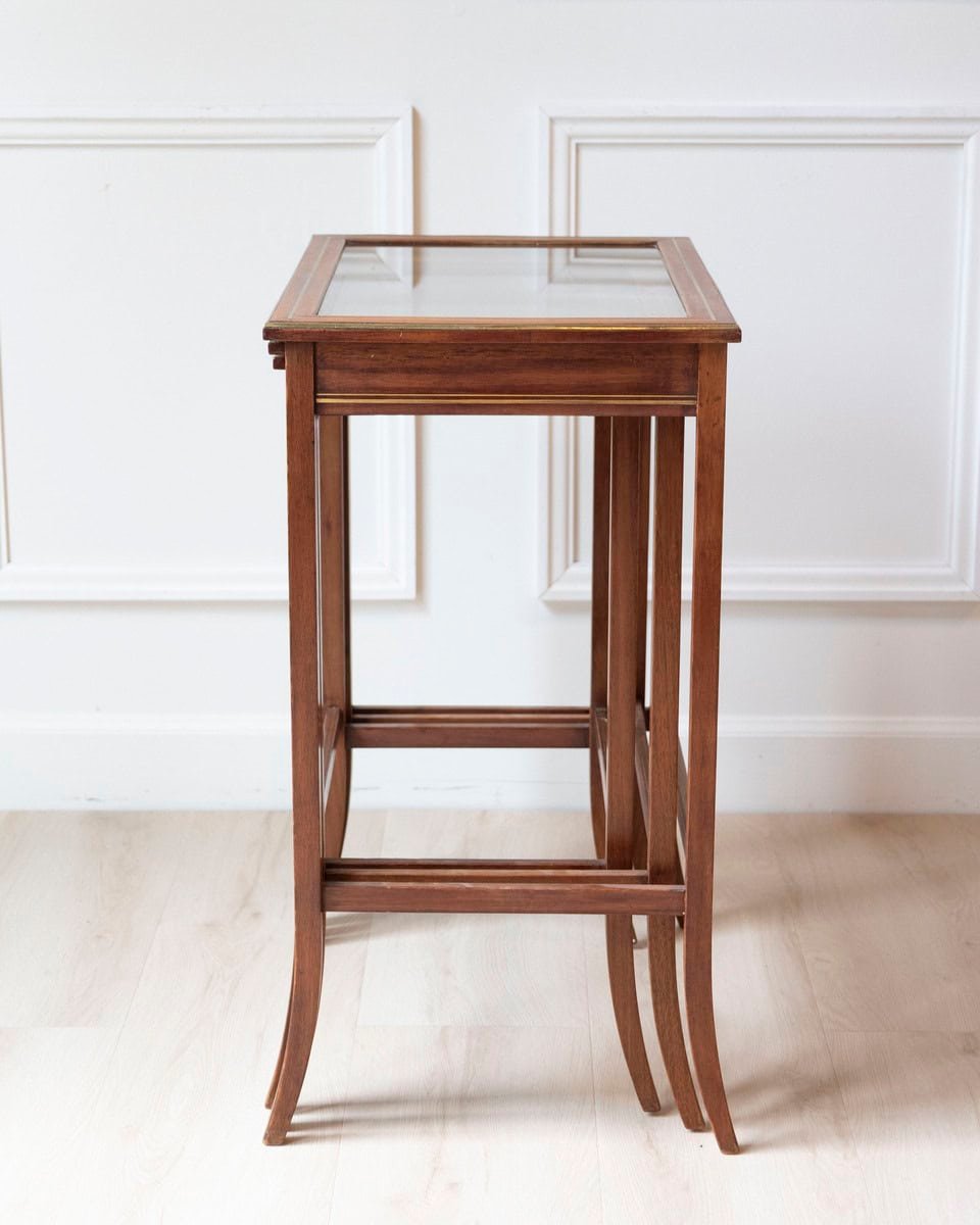Mahogany Nesting Tables - JAA