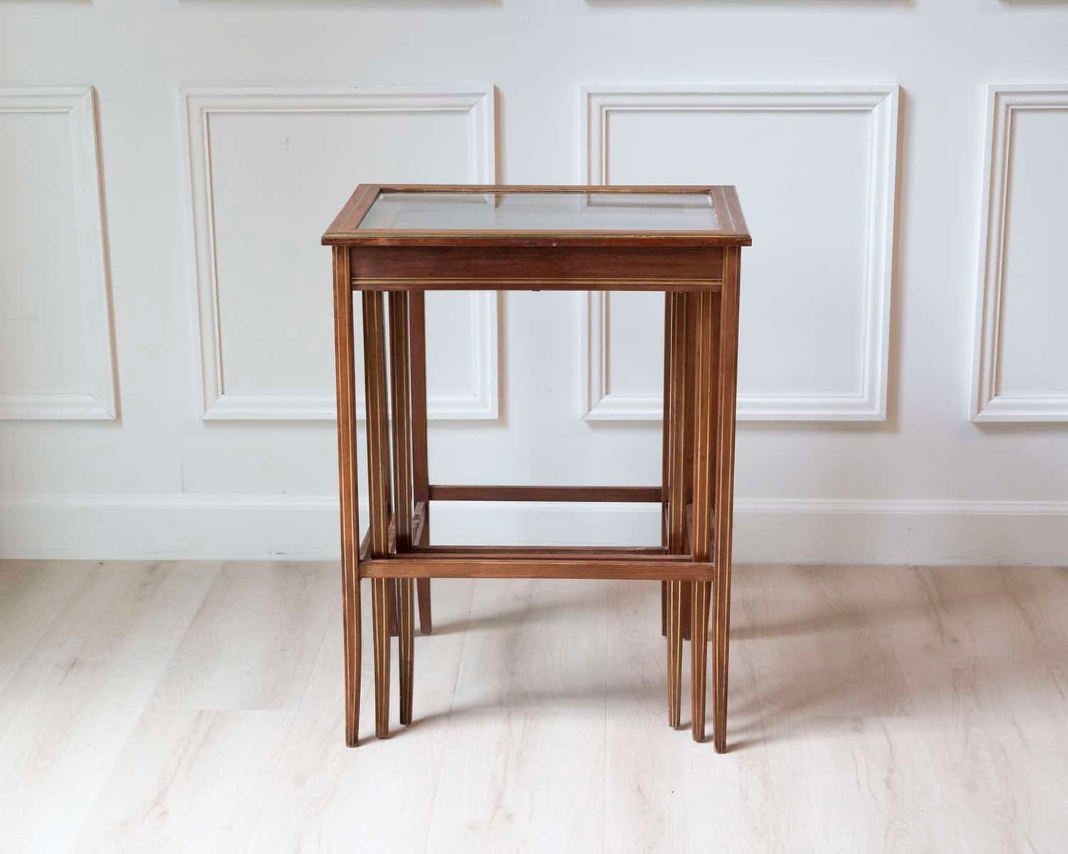 Mahogany Nesting Tables - JAA