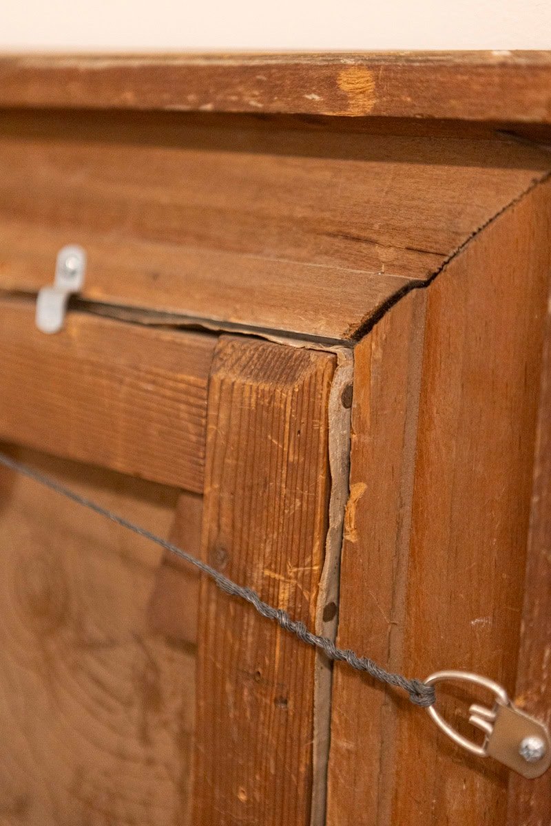 French 19th Century Framed Floral Oil on Canvas Painting Depicting Roses - JAA