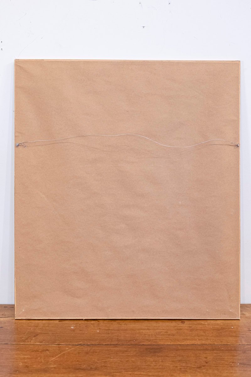 French 19th Century Framed Aubusson Oval Floral Tapestry in Giltwood Frame - JAA