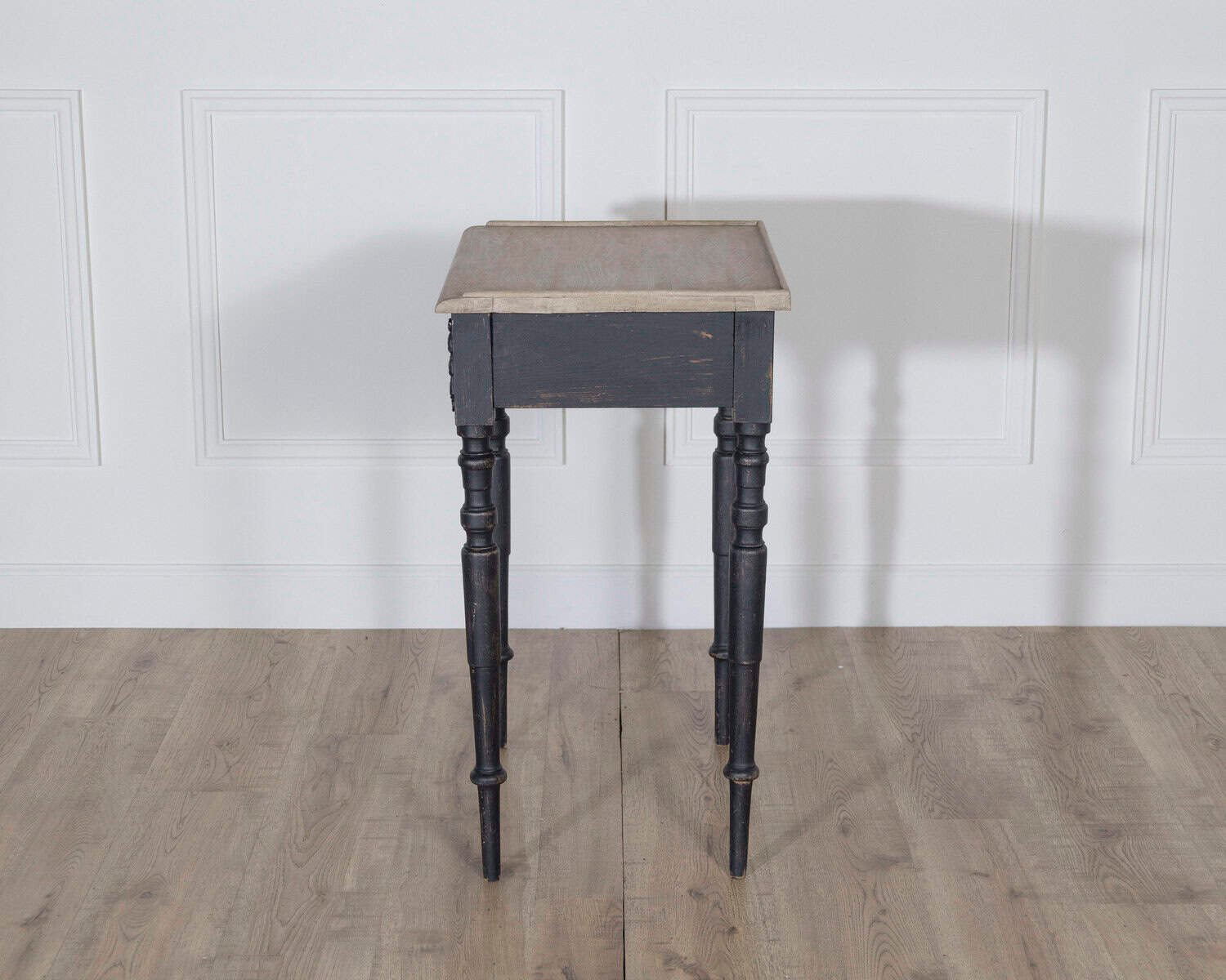 Swedish Console Table with Gallery Edge and Contrasting Painted Top, circa 1880 - JAA