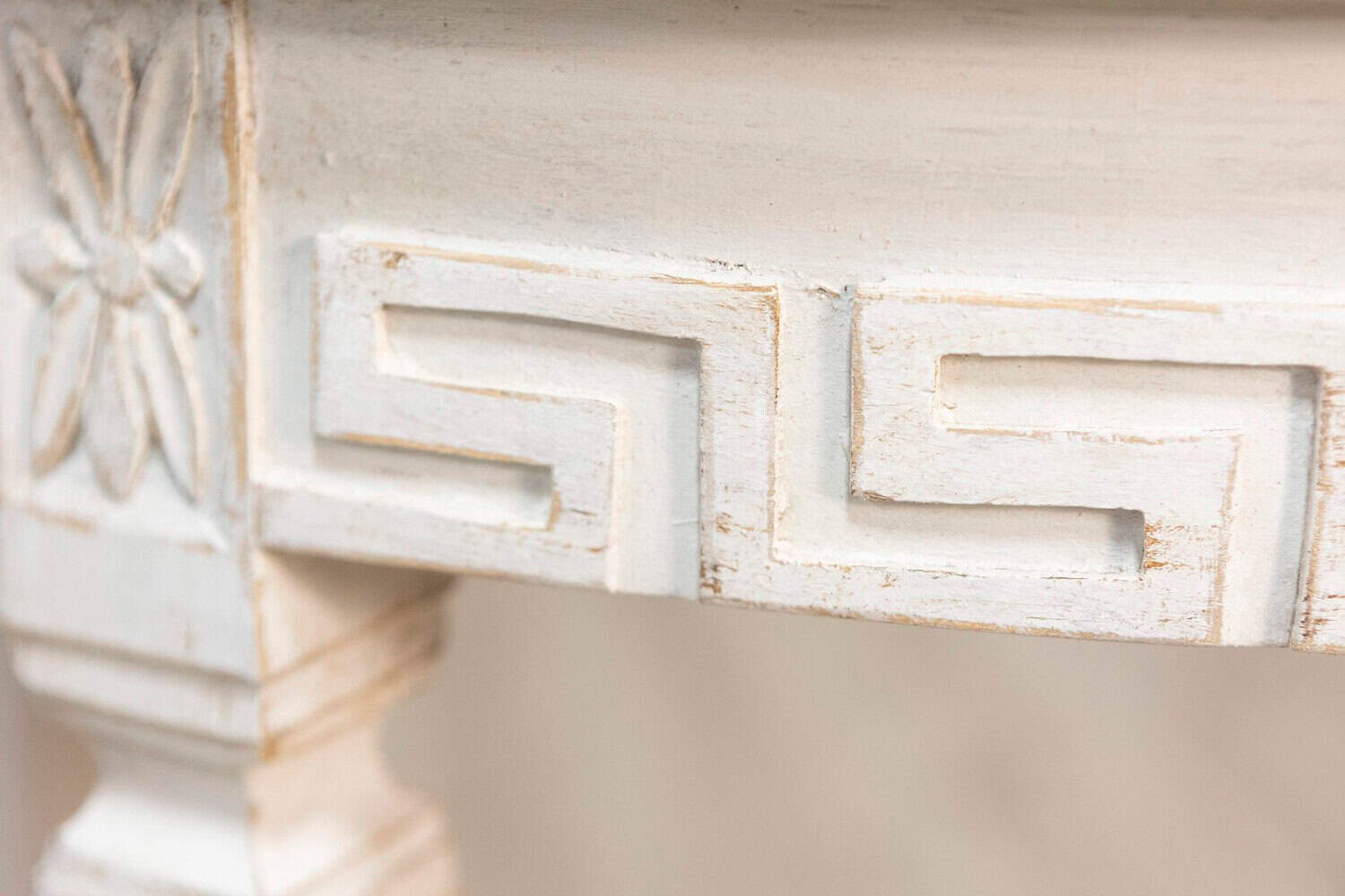 Pair of 19th Century Swedish Demi Lune Consoles - JAA