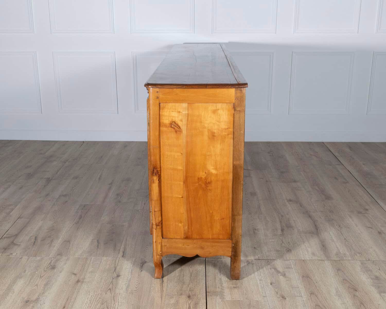 19th Century French Cherry Wood Enfilade with Four Doors - JAA