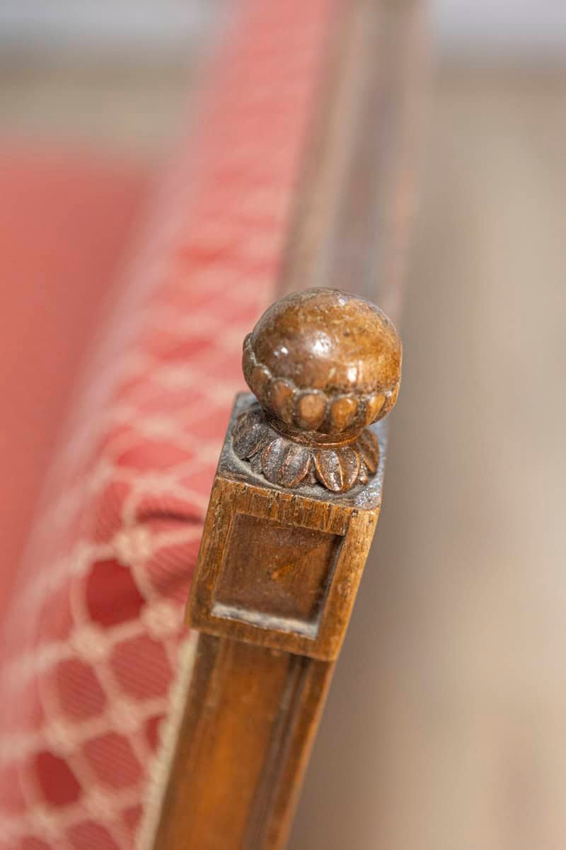 19th Century French Louis XVI Style Sofa Circa 1860 - JAA
