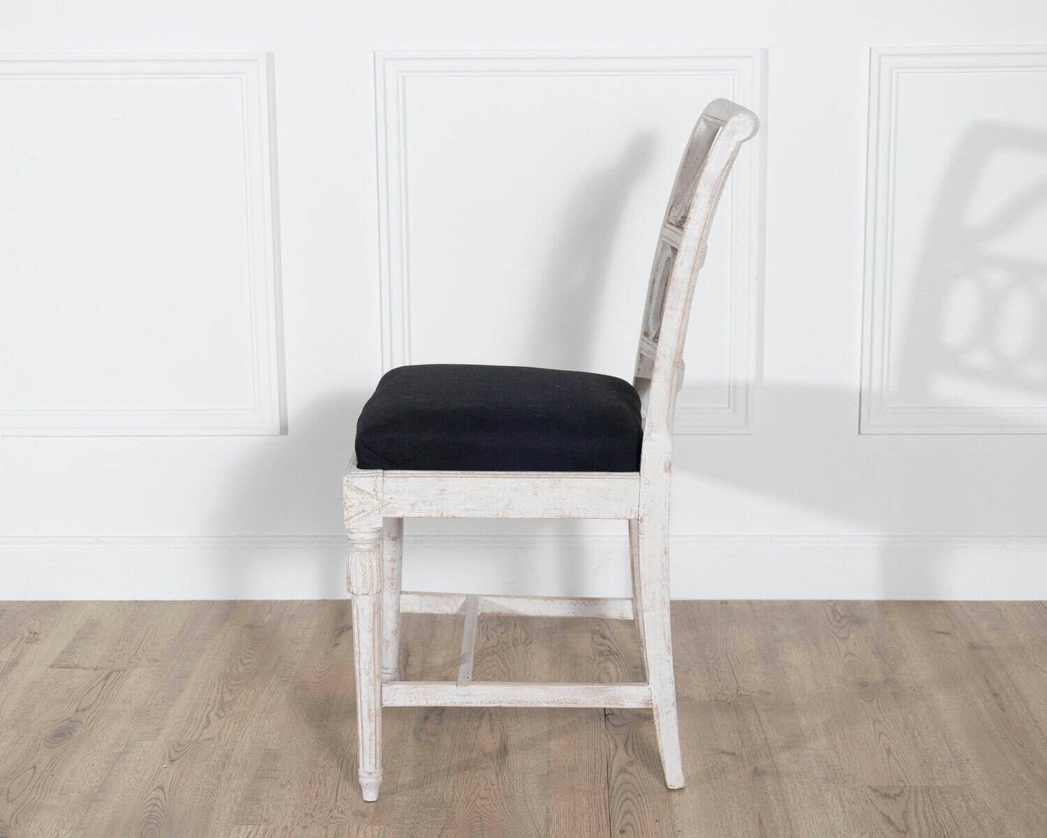 Set of Eight Swedish Gustavian Dining Chairs, circa 1820 - JAA