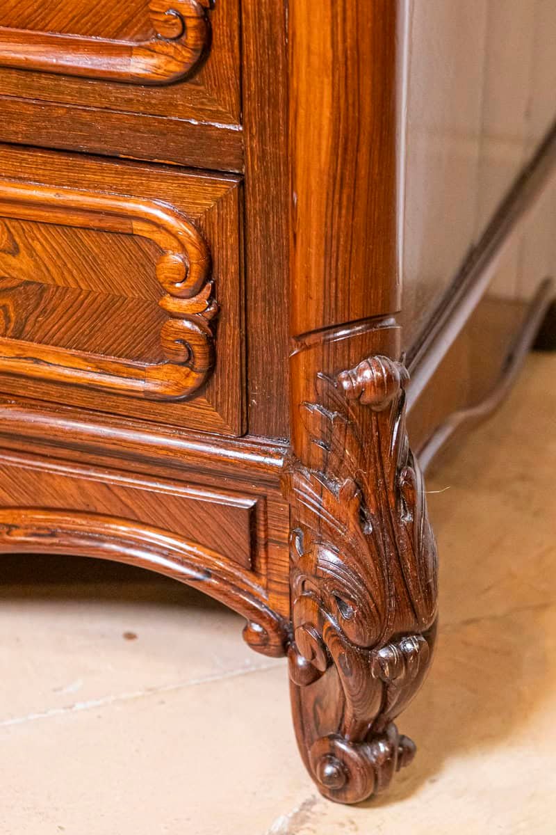 19th Century Italian Bookcase Secretaire - JAA