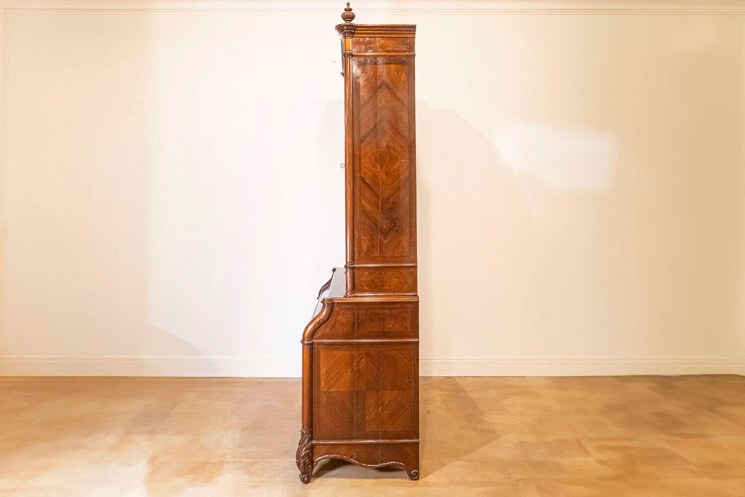 19th Century Italian Bookcase Secretaire - JAA