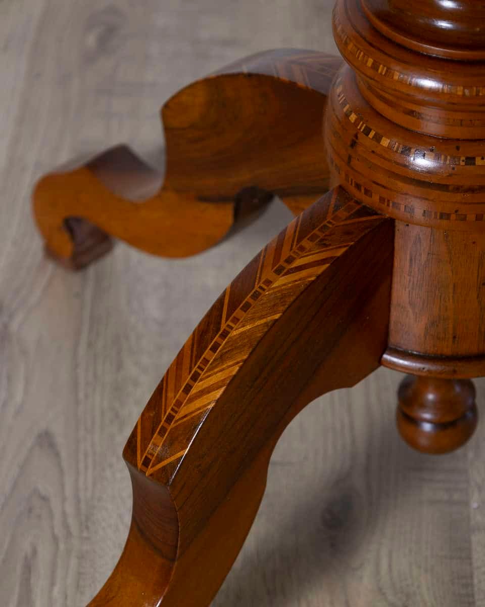 Sorrento Octagonal Inlaid Table, Italy, 19th Century - JAA