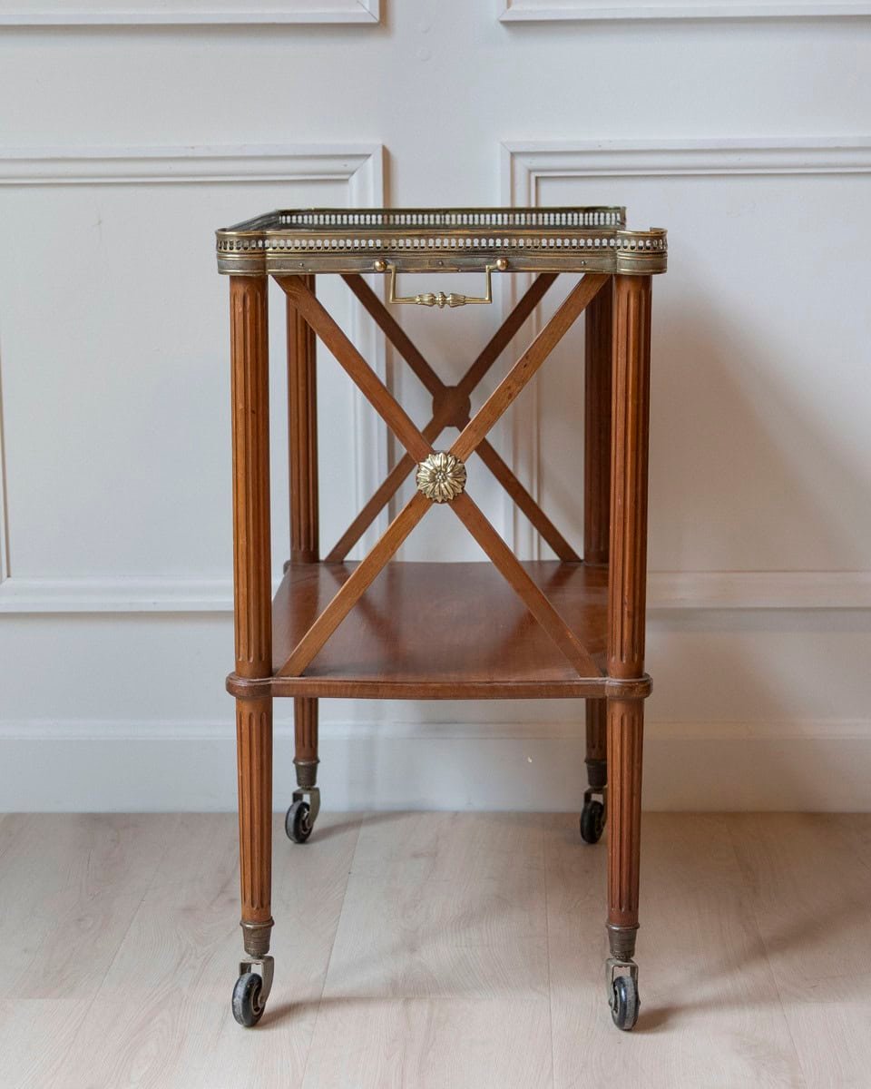 Mahogany Rolling Table - JAA