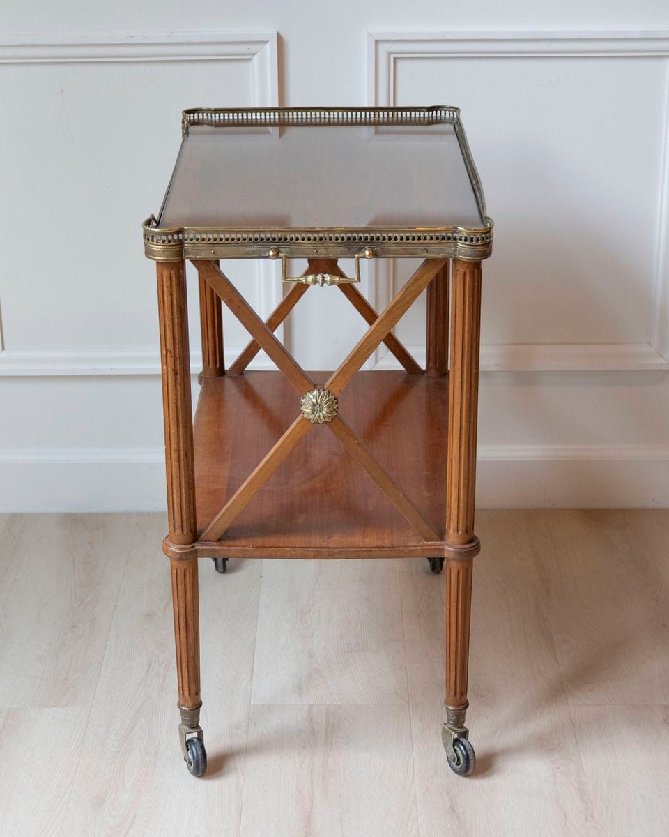 Mahogany Rolling Table - JAA