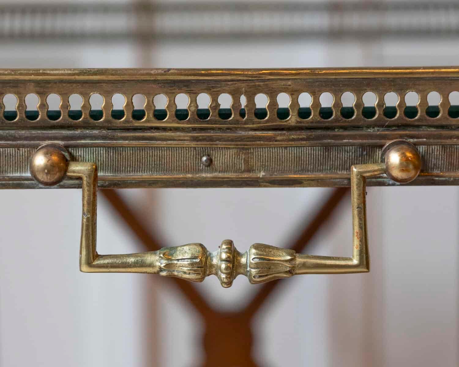 Mahogany Rolling Table - JAA