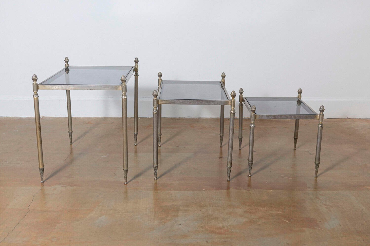 20th Century French Set of Three Nesting Tables - JAA