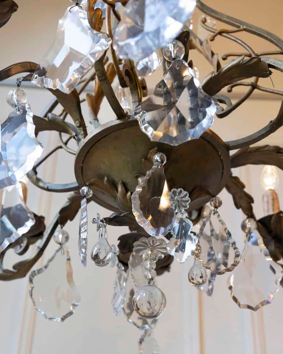 French Late 19th Century Chandelier, Circa 1895 - JAA