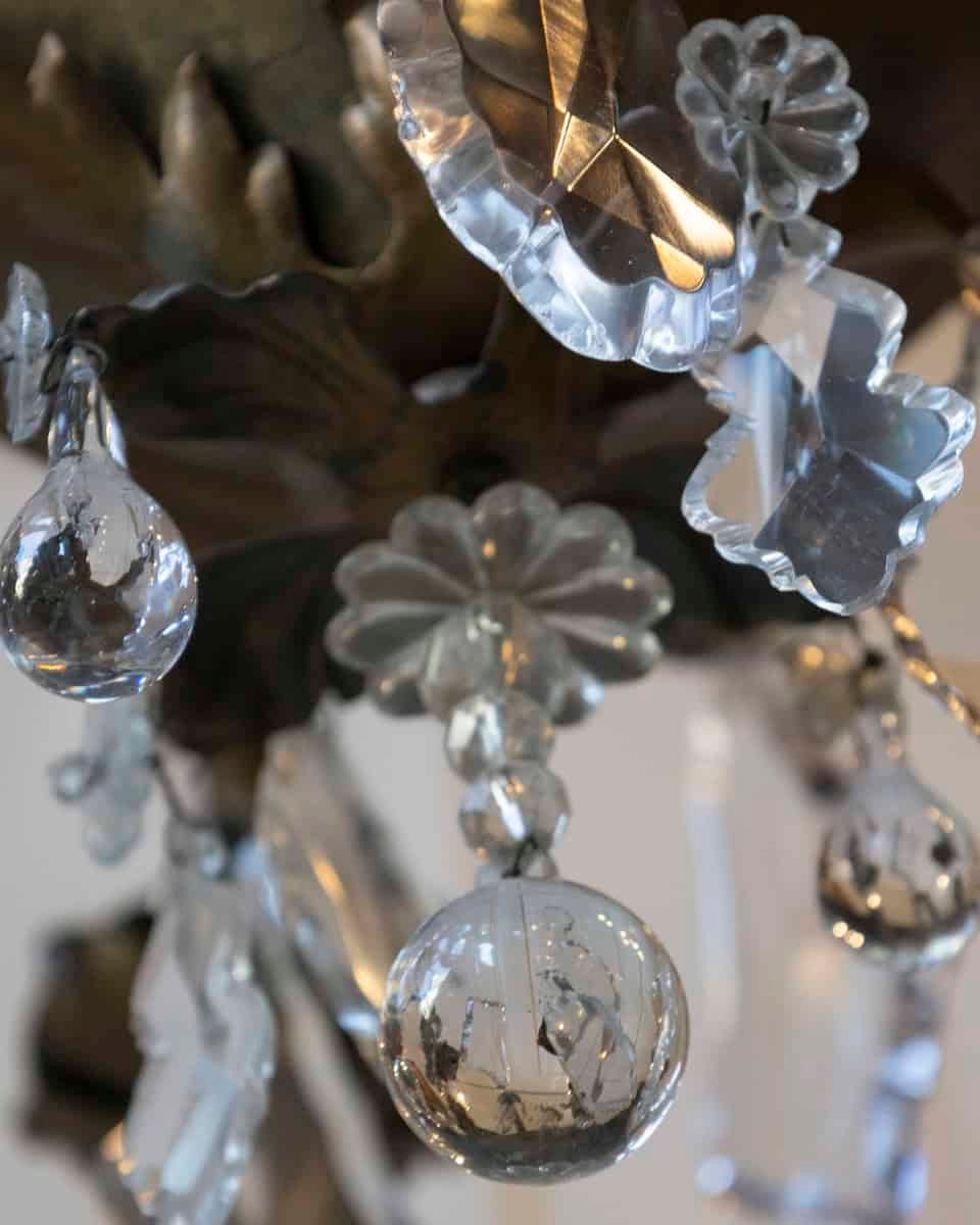 French Late 19th Century Chandelier, Circa 1895 - JAA