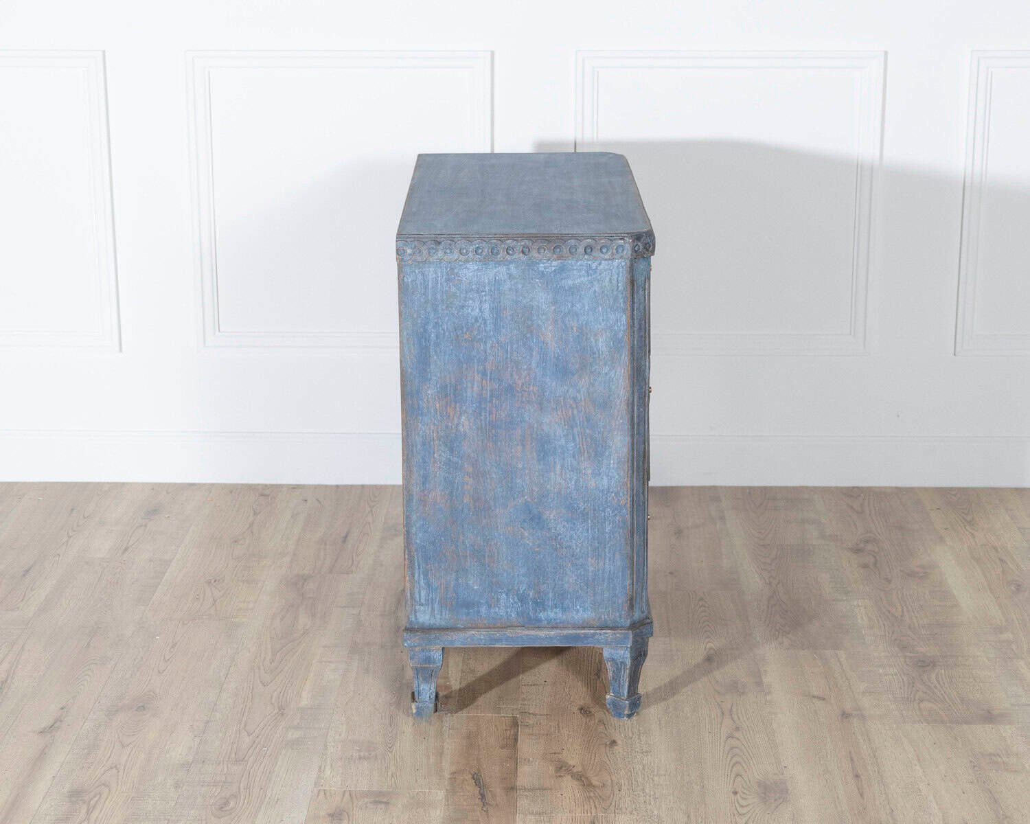 Pair of Swedish Blue Painted Chests of Drawers, circa 1870 - JAA