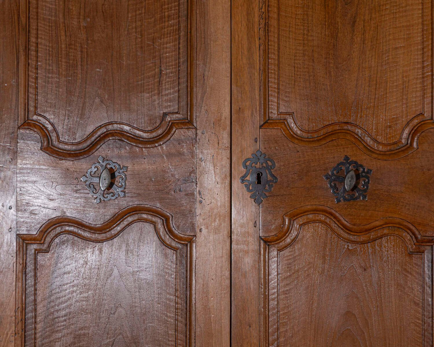 French 18th Century Two Pairs of Walnut Communication Doors - JAA