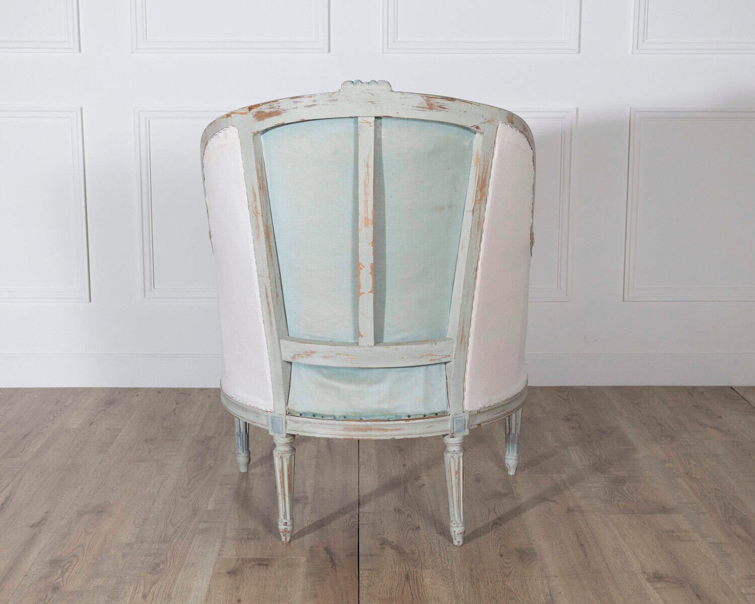19th Century French Louis XVI Style Painted Lie de Repos - JAA