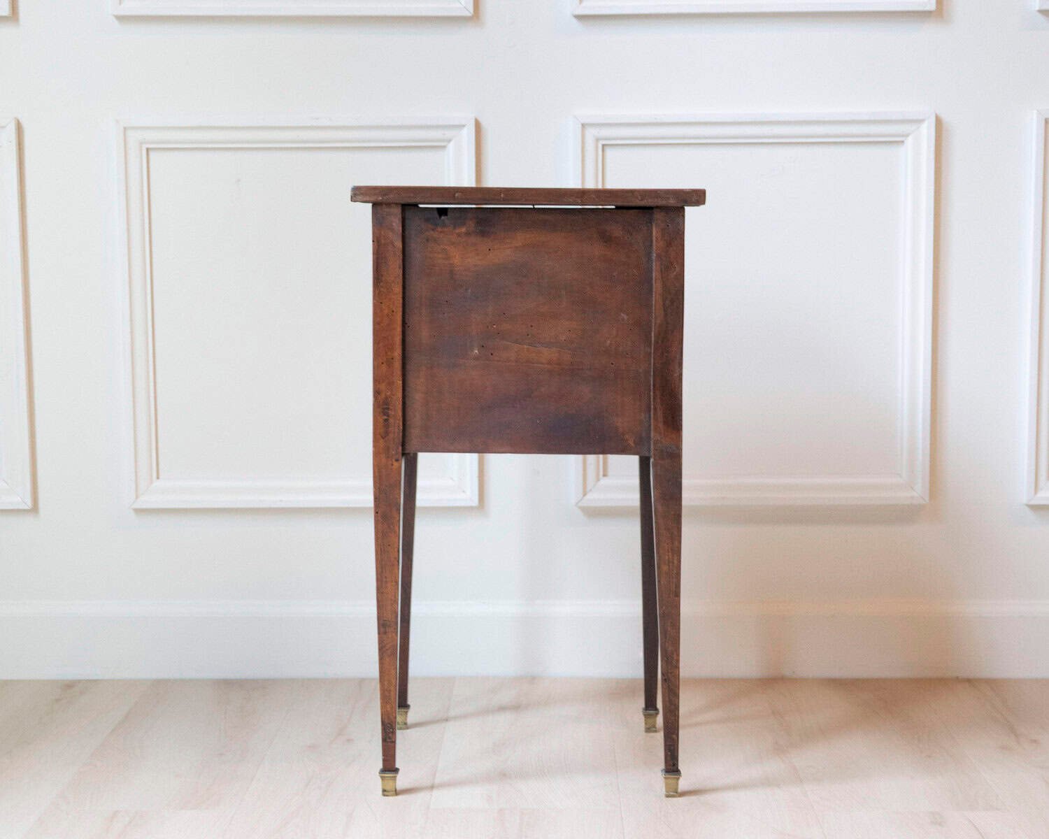 Louis XVI Style Marquetry Bedside Table - JAA