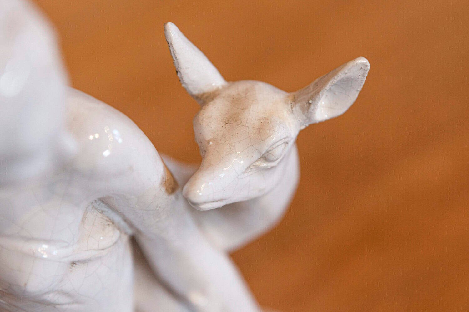 Italian 20th Century Ceramic Sculpture of Diana - JAA