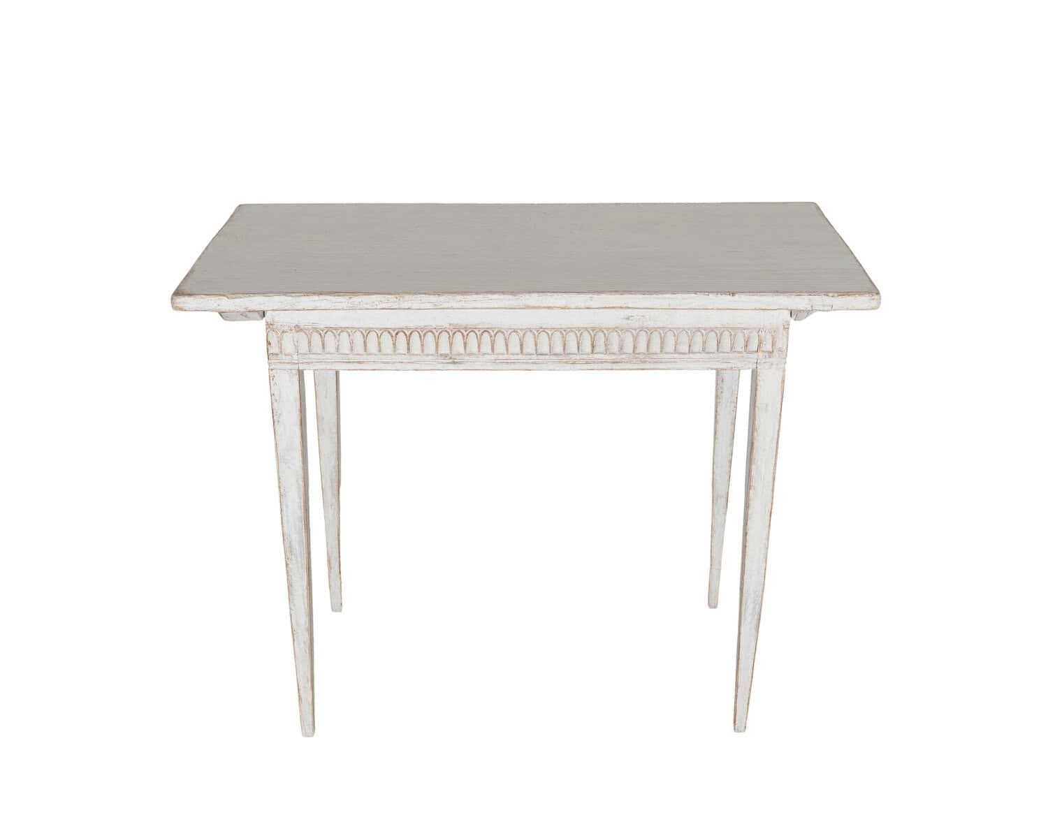 19th Century Swedish Gustavian Painted Side Table