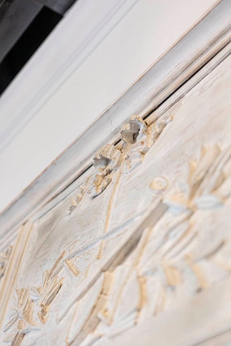 French Louis XVI 1790s Trumeau Mirror with Carved Liberal Arts Allegory - JAA