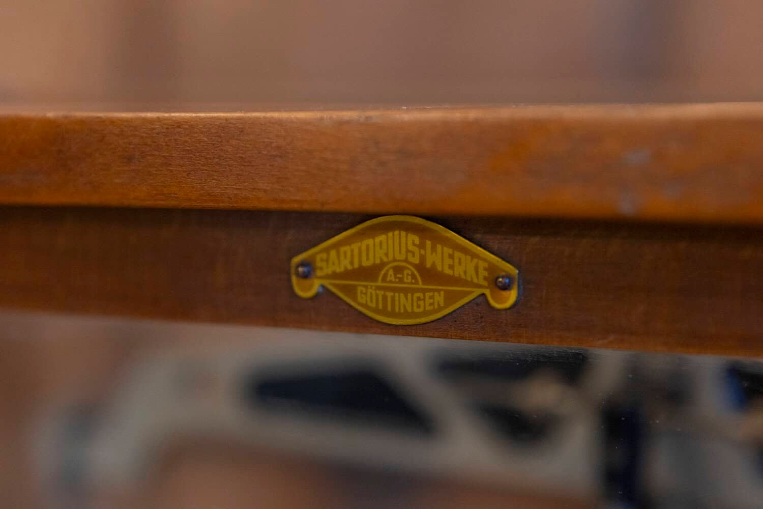 20th Century German Glass Case Scale - JAA