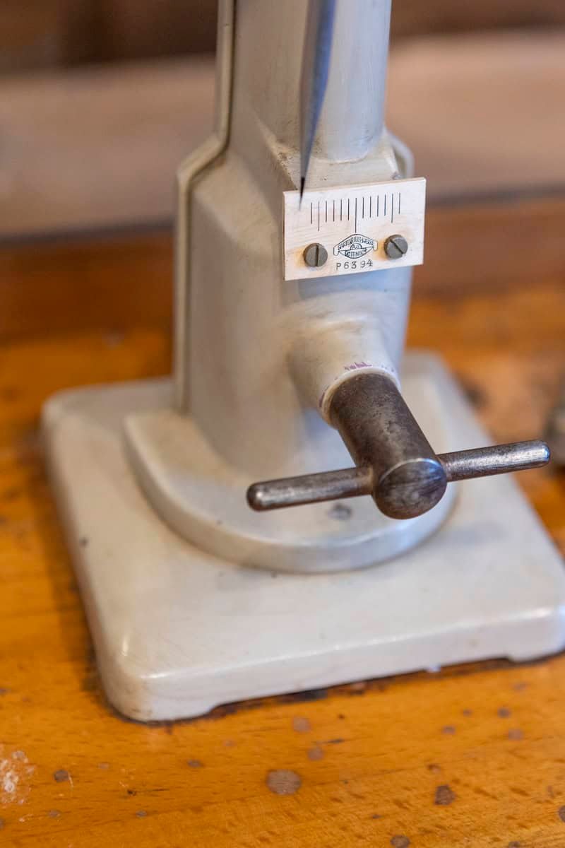 20th Century German Glass Case Scale - JAA