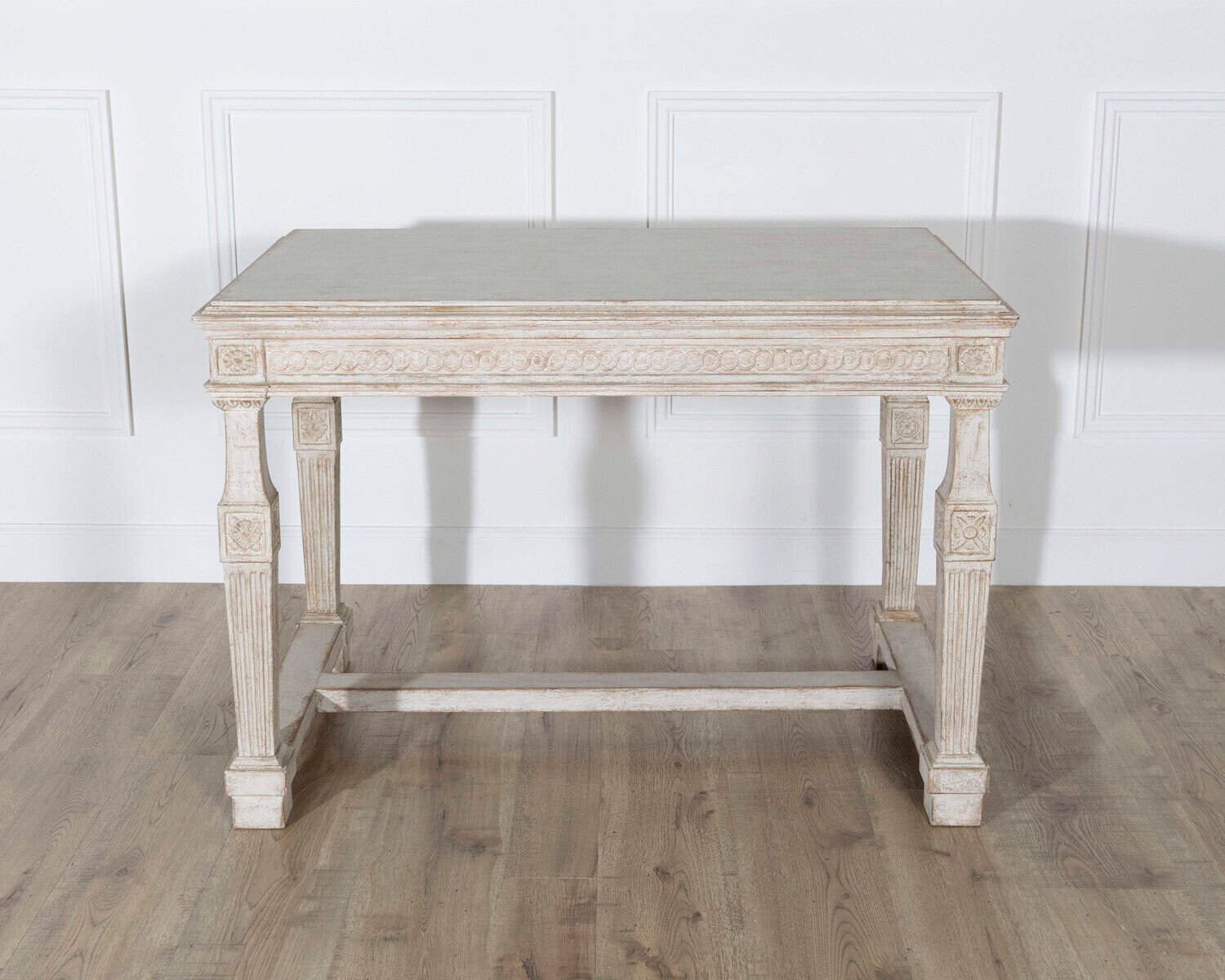 Early 19th Century Swedish Gustavian Painted Console Table - JAA