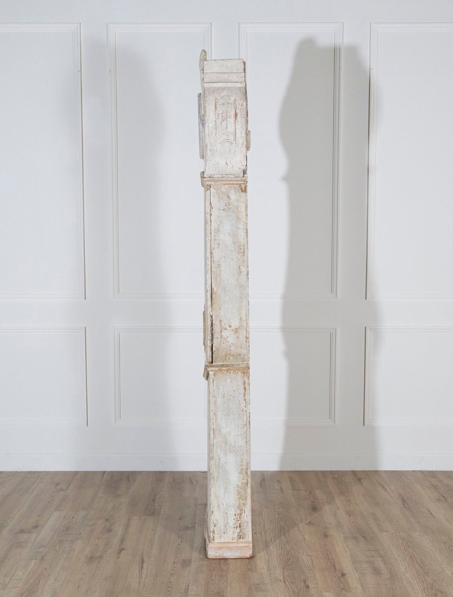 Swedish 1820s Mora Clock with Original Paint and Mechanism - JAA