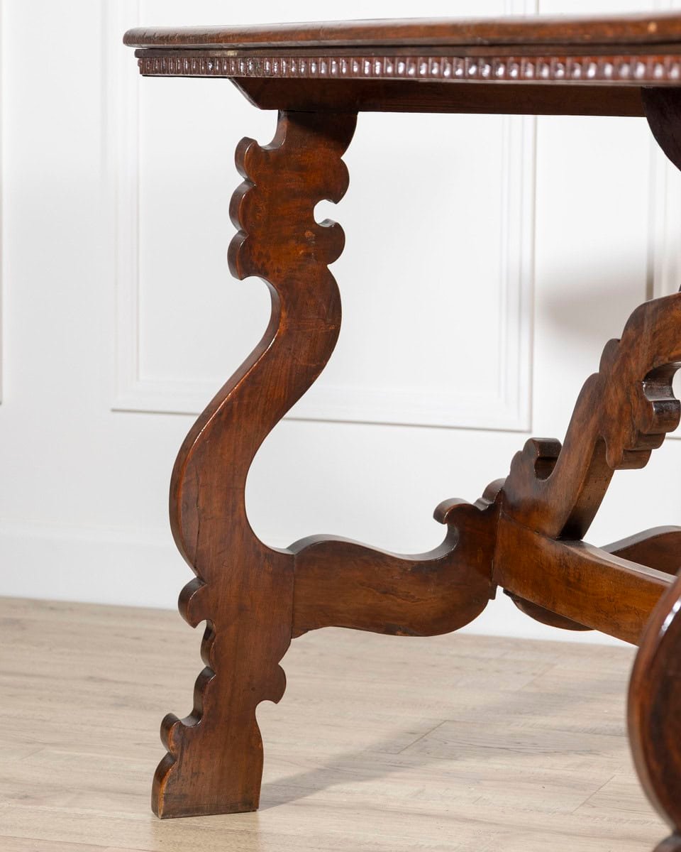 19th Century Walnut Fratino Table - JAA