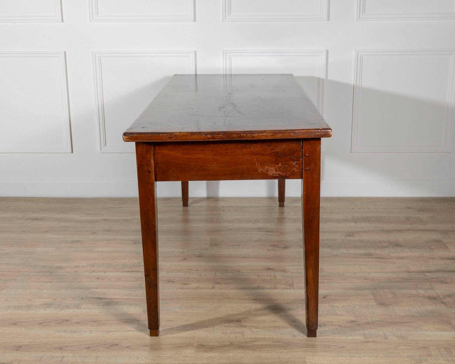 Late 18th-Century Italian Neoclassical Walnut Writing Table - JAA