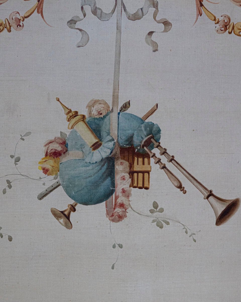 Large Napoleon III Decorative Panel - JAA