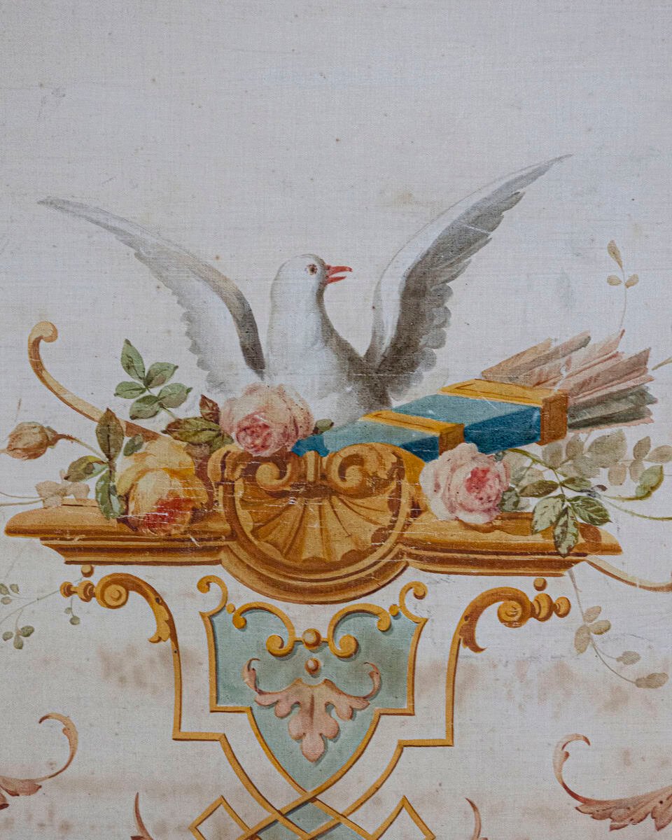 Large Napoleon III Decorative Panel - JAA