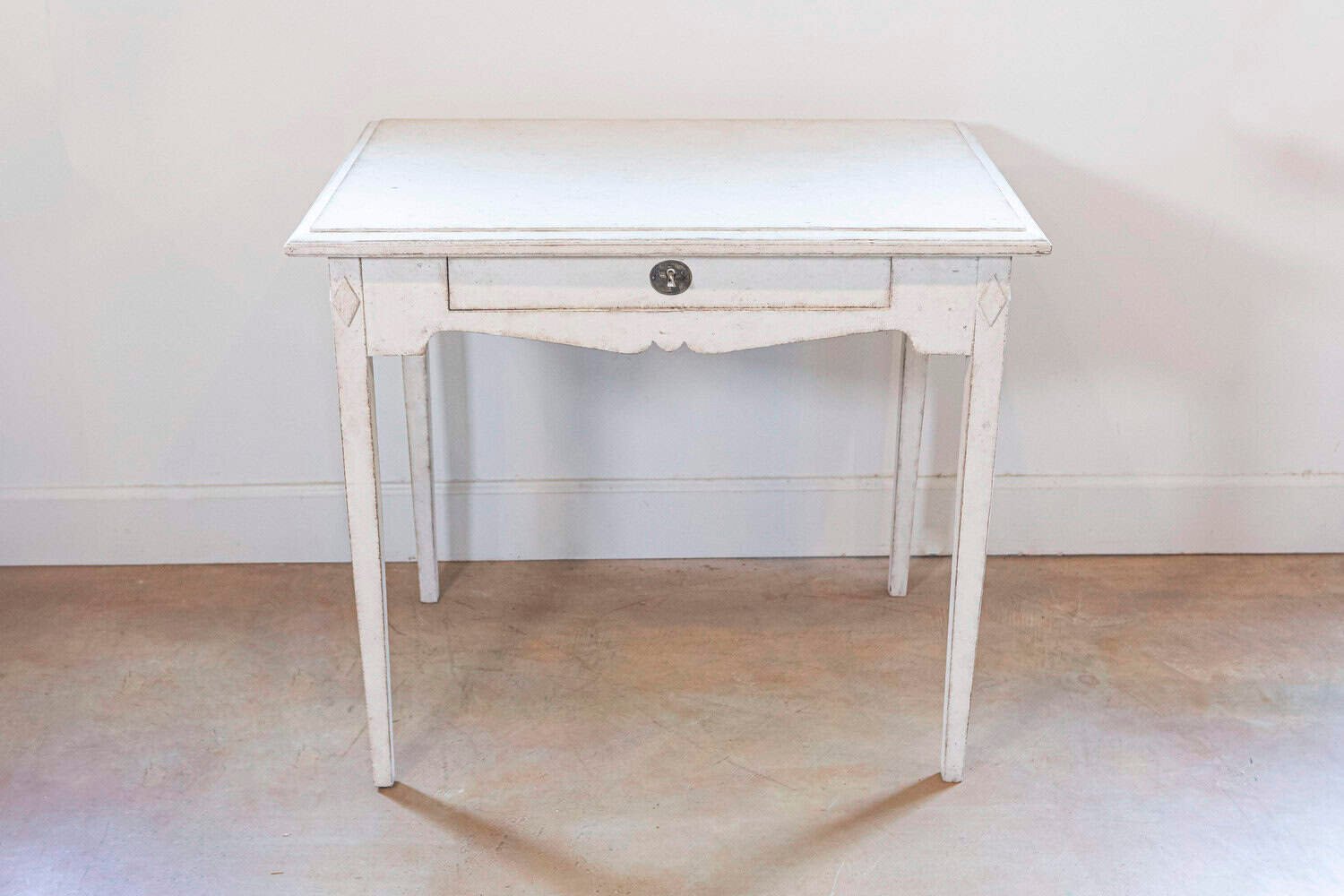Swedish Freestanding Painted Writing Table Created for Queen Alexandrine - JAA