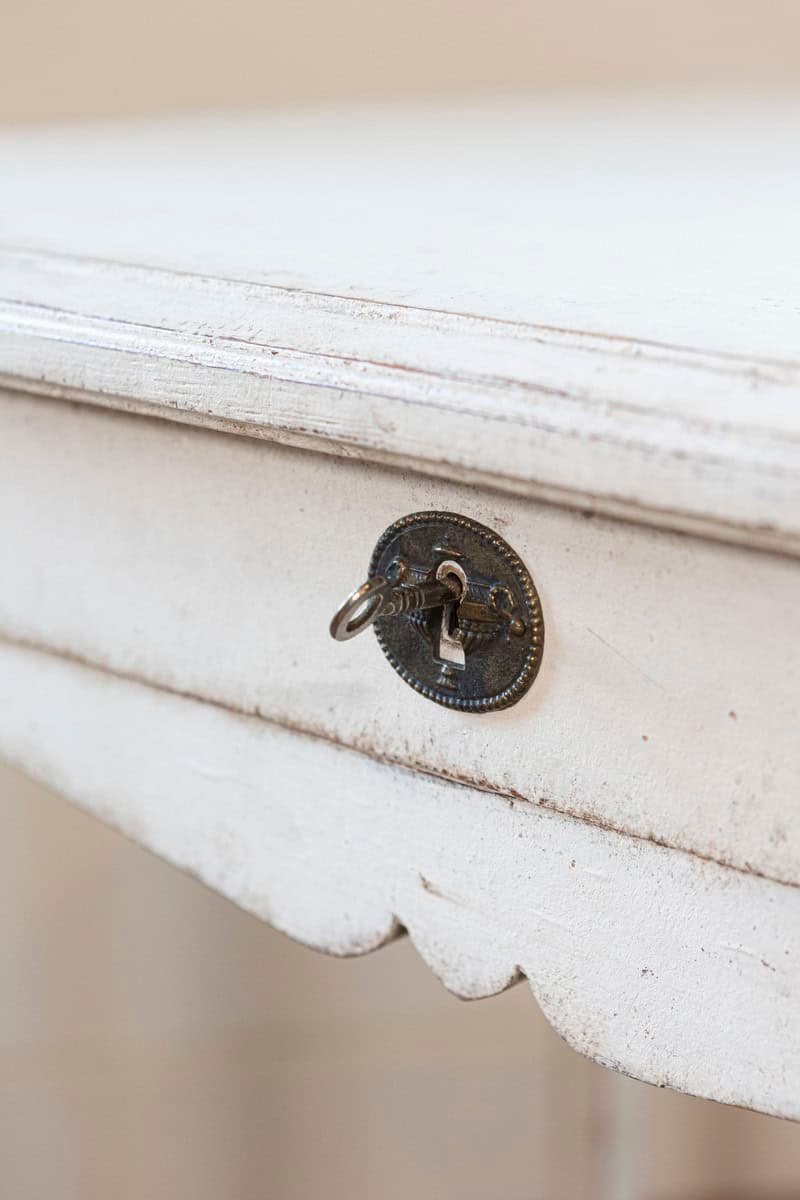Swedish Freestanding Painted Writing Table Created for Queen Alexandrine - JAA