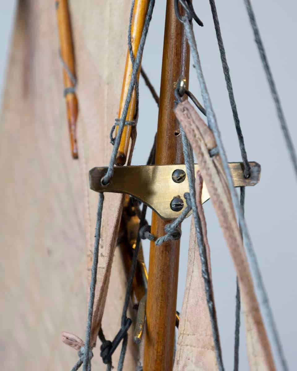 Early 20th Century Gamage’s Gaff Rigged Cutter Pond Yacht - JAA