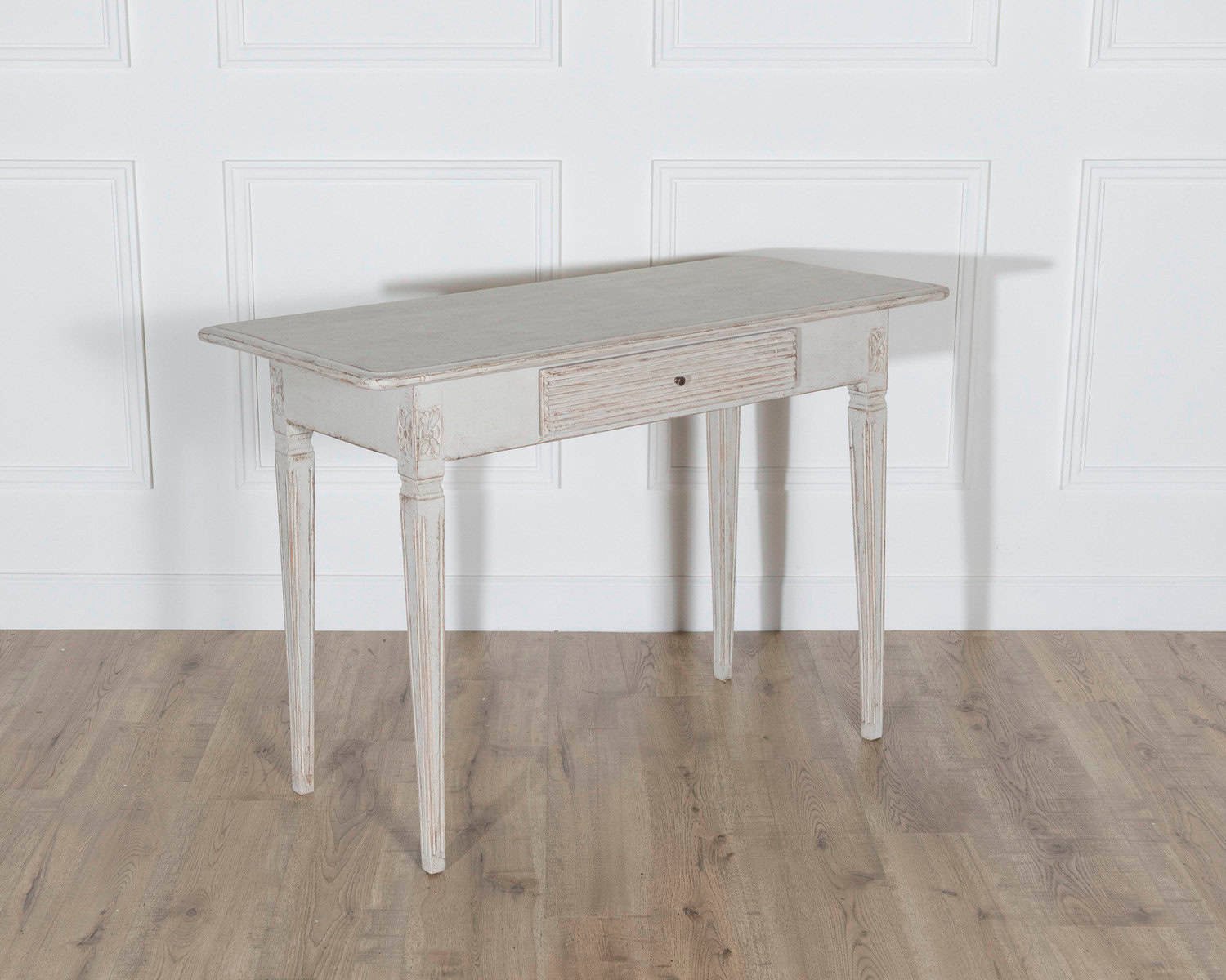 ON HOLD - Swedish Gustavian Painted Side Table, 19th Century - JAA