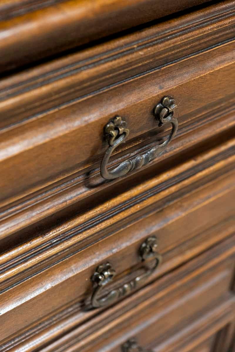 17th Century Italian Baroque Walnut Commode — Rare Period Piece - JAA