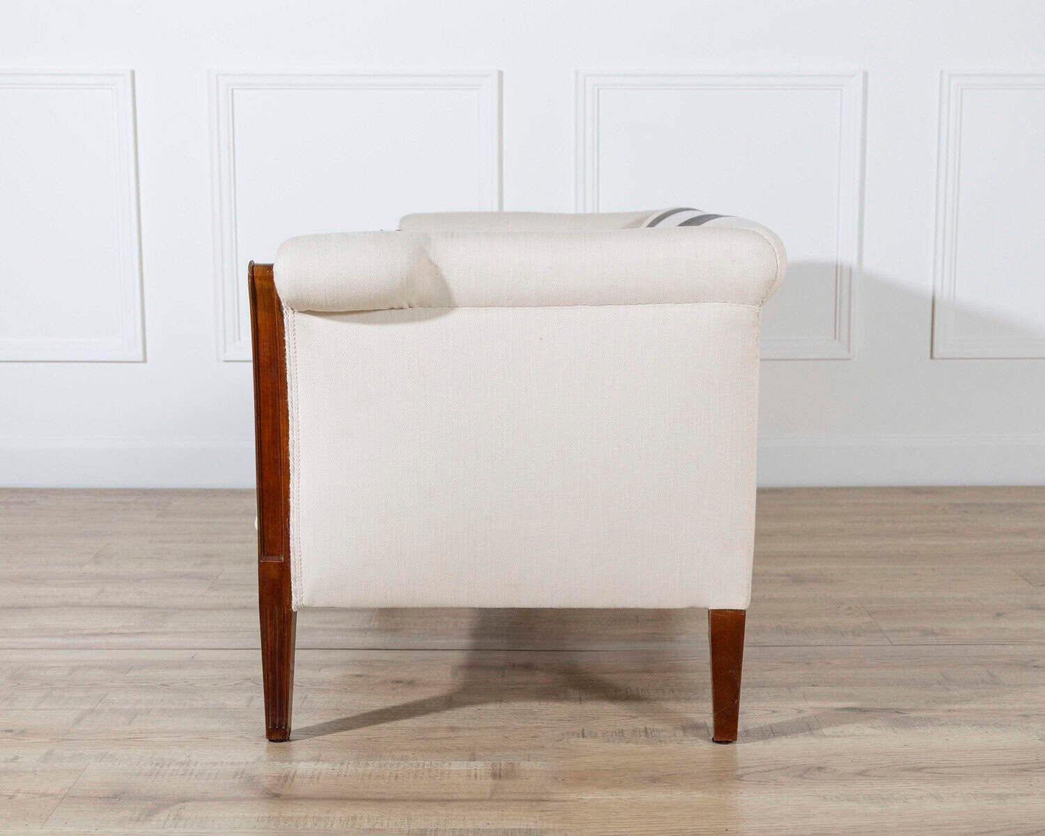 Italian Early 19th-Century Mahogany Sofa with Bronze Mounts - JAA