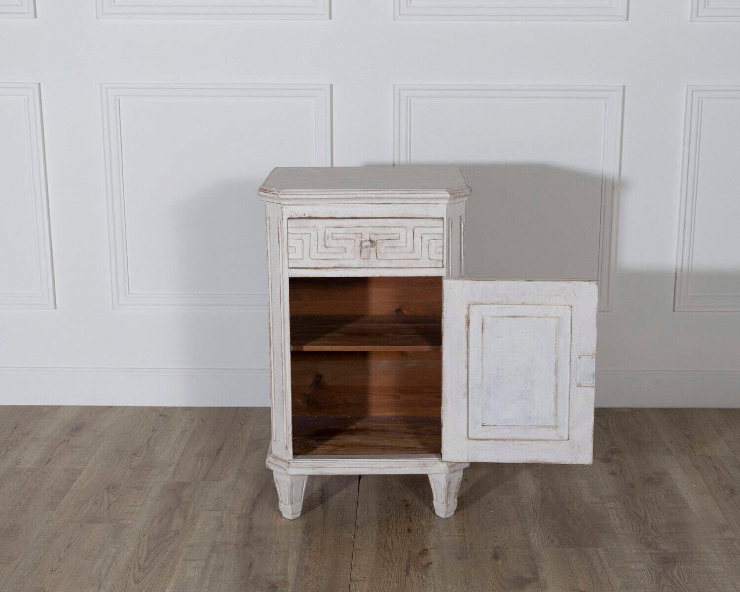 Pair of Swedish Neoclassical Painted Nightstands, circa 1880 - JAA