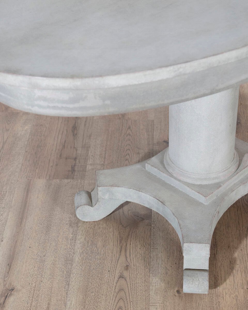 Antique Swedish Oval Painted Center Table, circa 1900–1910 - JAA