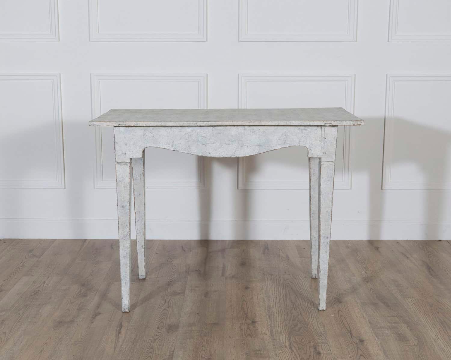 Swedish Gustavian Painted Console Table with Decorative Details, Circa 1840 - JAA