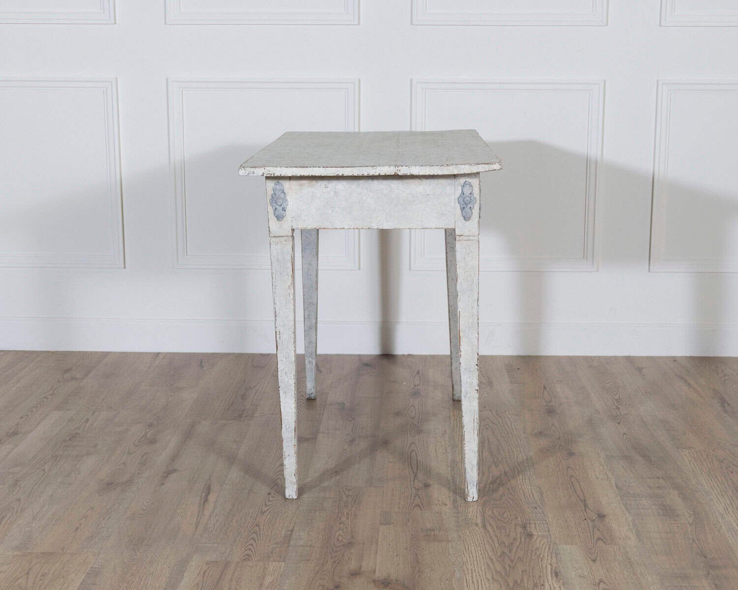 Swedish Gustavian Painted Console Table with Decorative Details, Circa 1840 - JAA