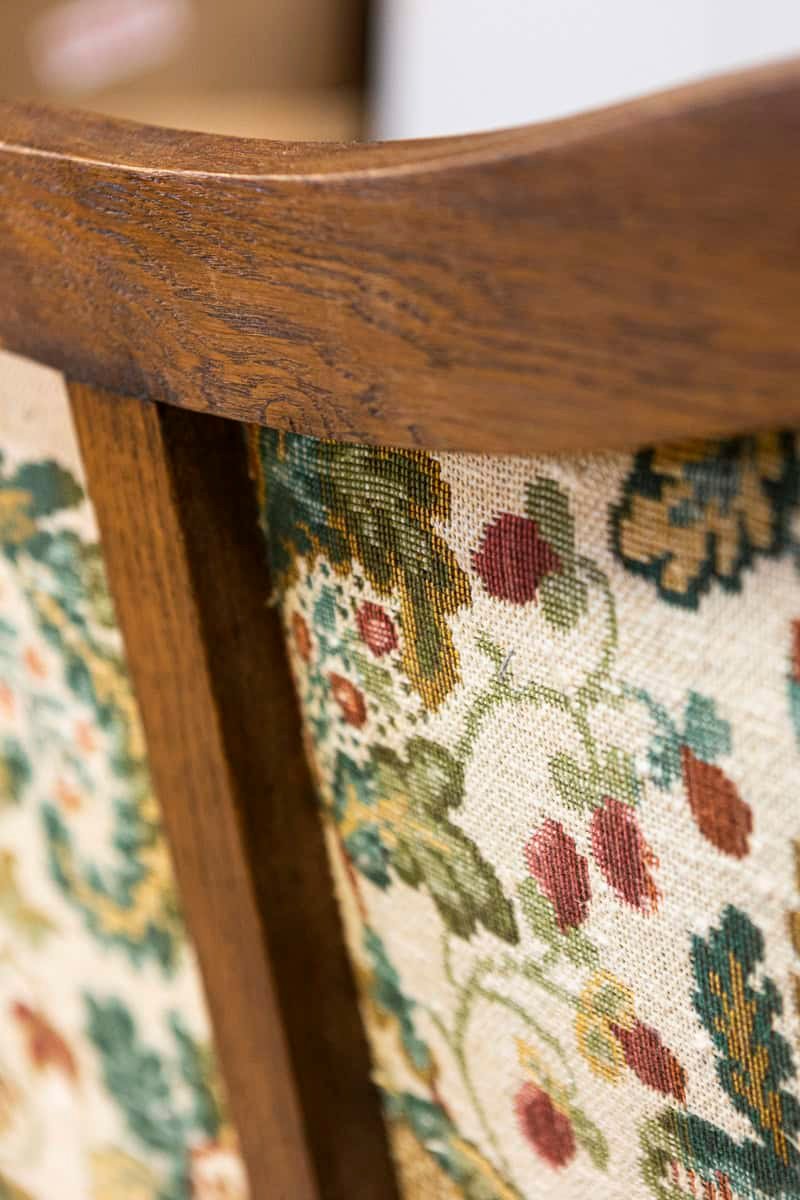 20th Century French Mutton Leg Walnut Sofa - JAA