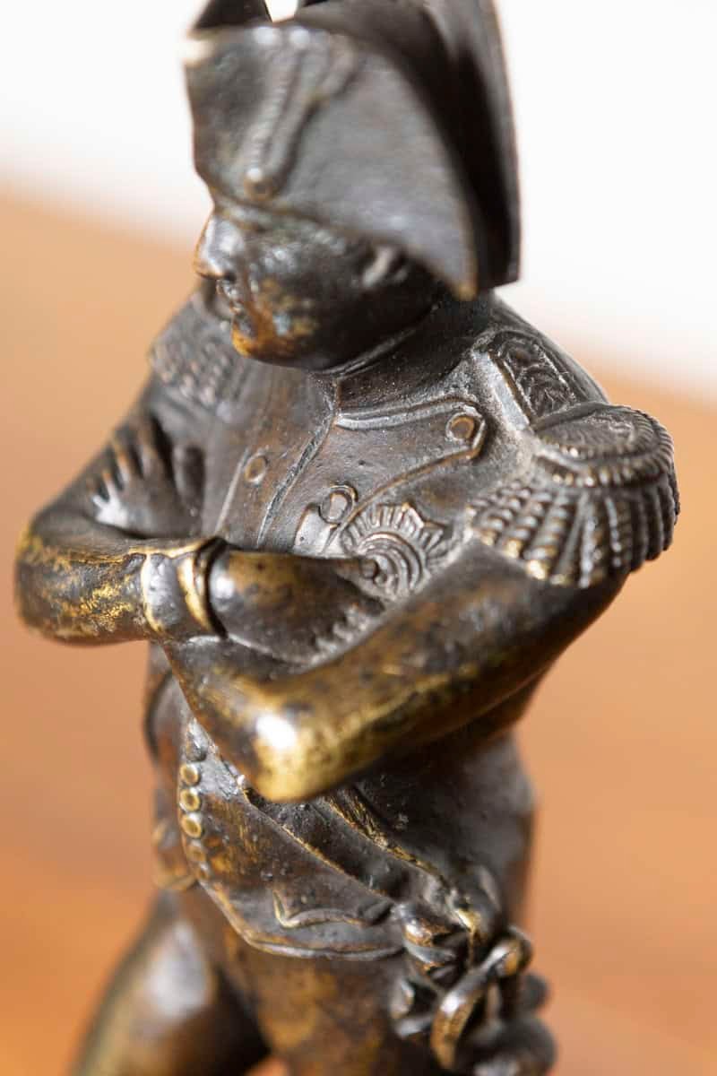 French 19th Century Bronze Statuette of Napoleon Bonaparte - JAA