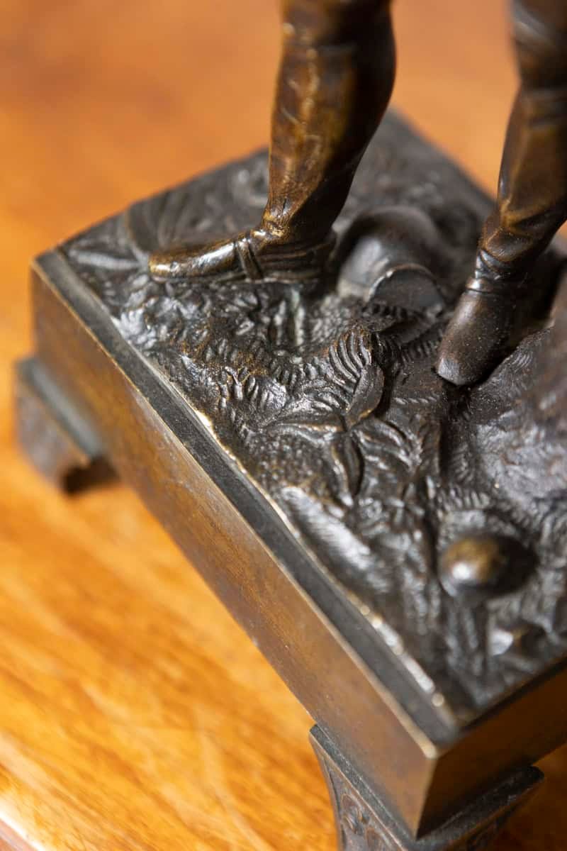 French 19th Century Bronze Statuette of Napoleon Bonaparte - JAA