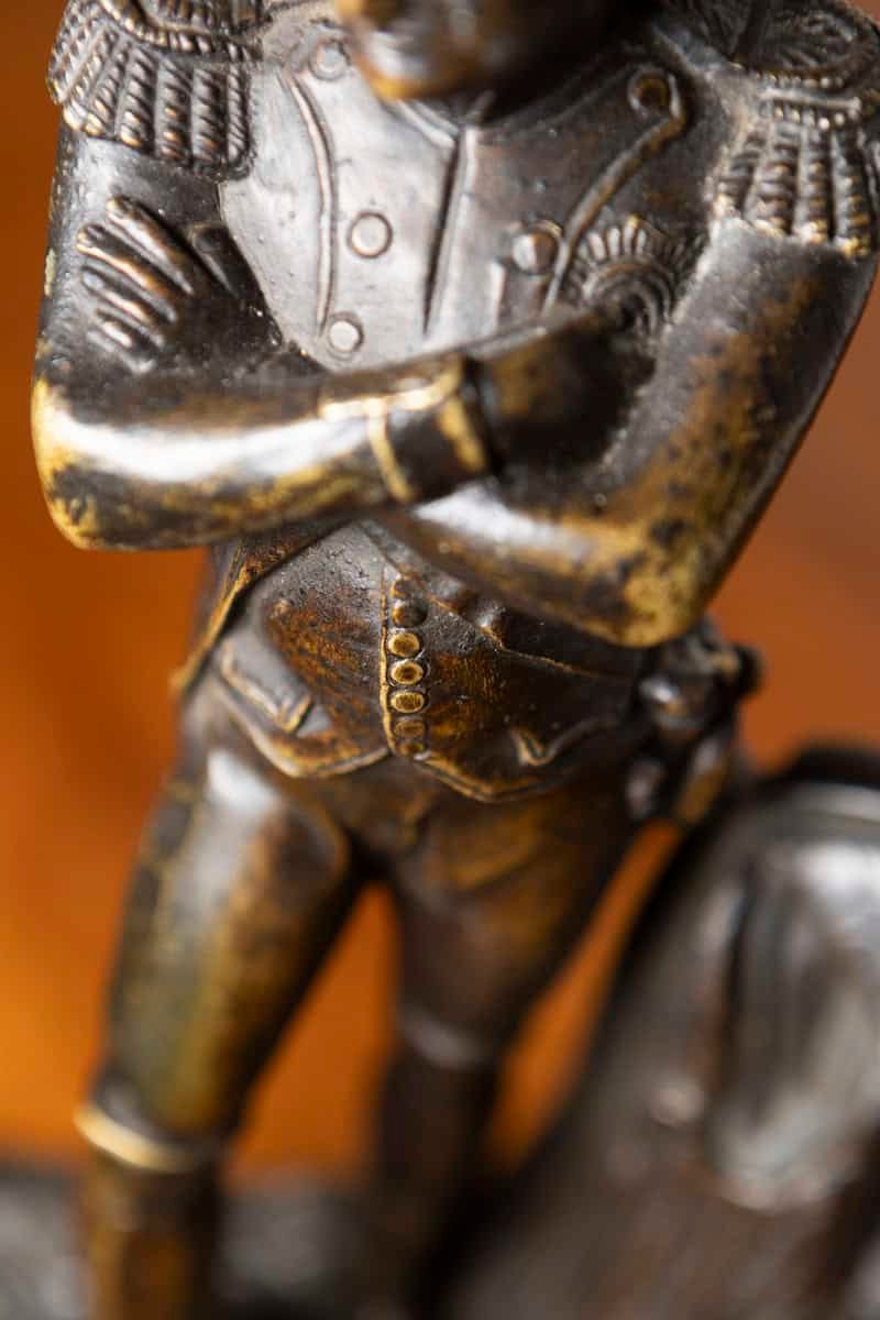 French 19th Century Bronze Statuette of Napoleon Bonaparte - JAA