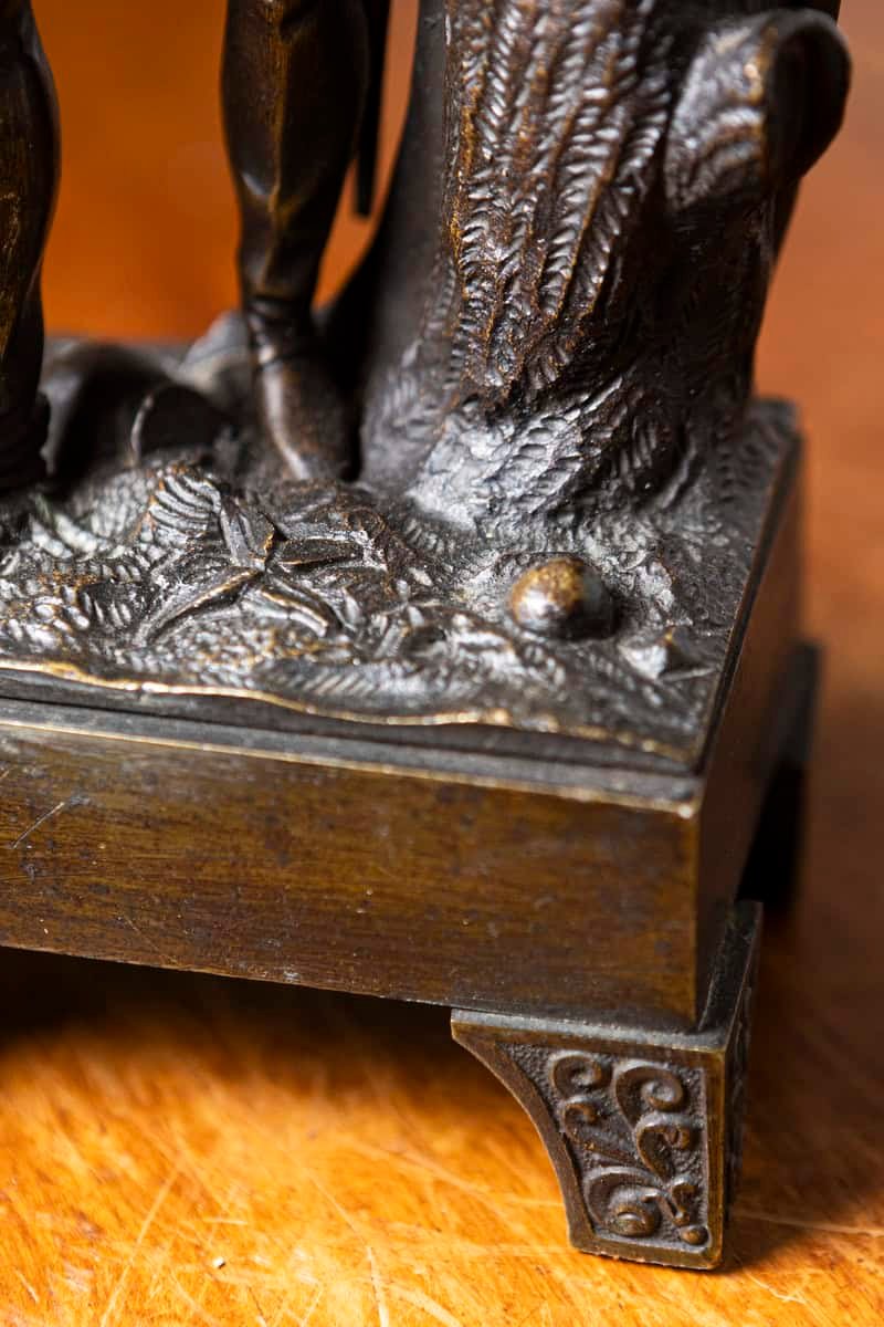 French 19th Century Bronze Statuette of Napoleon Bonaparte - JAA