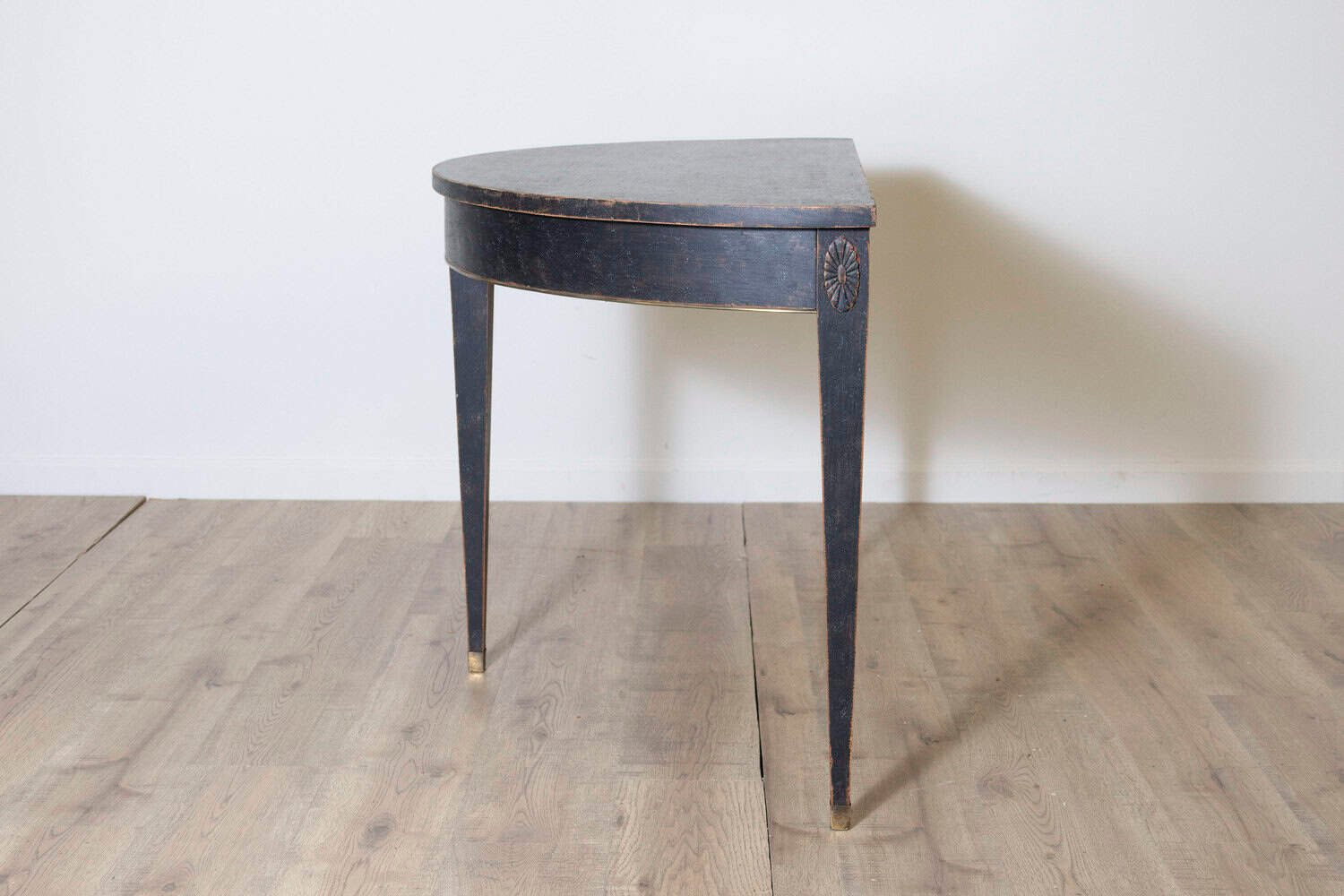 Pair of 19th Century Swedish Demi Lunes Circa 1800 - JAA