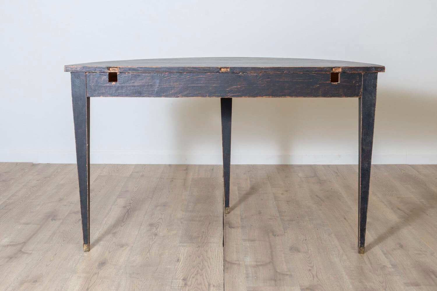 Pair of 19th Century Swedish Demi Lunes Circa 1800 - JAA